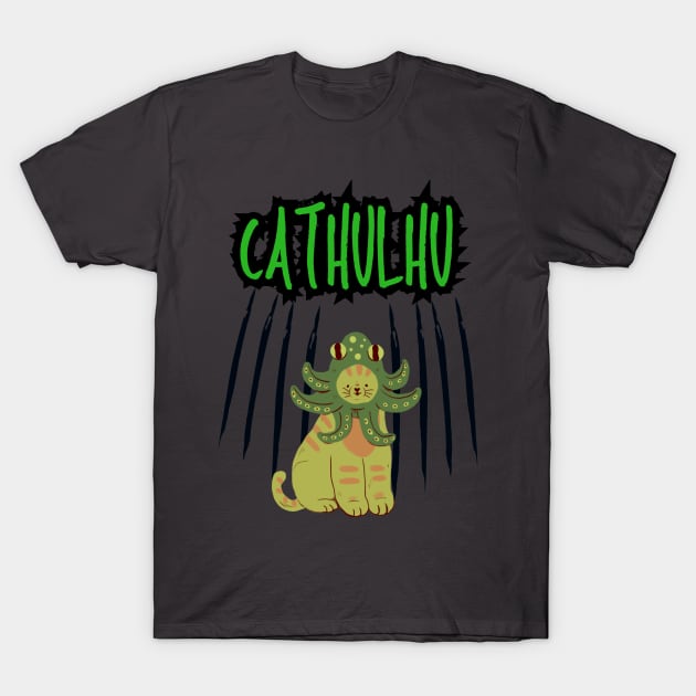 Cathulhu T-Shirt by BilliamsLtd